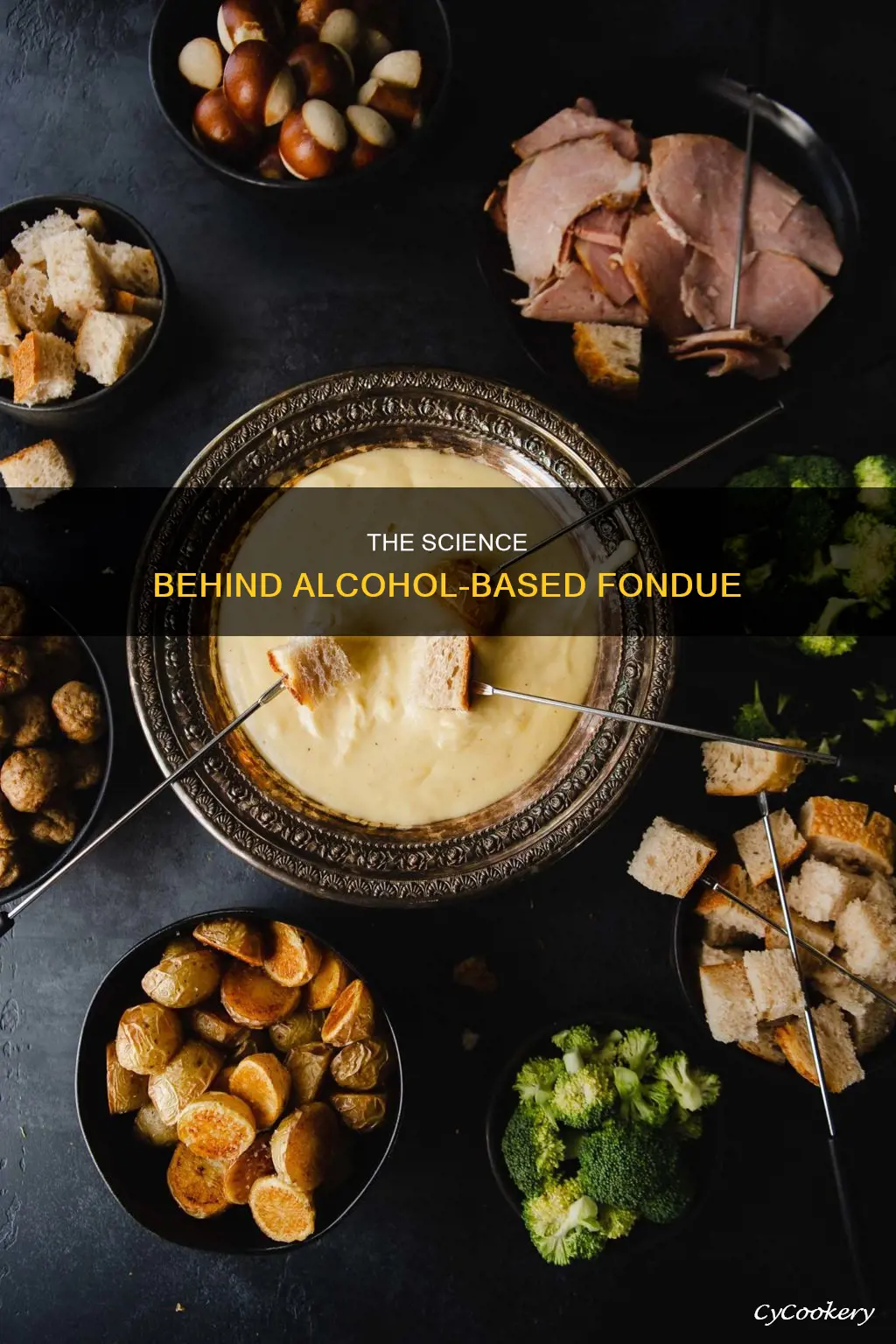 why is fondue alcohol based