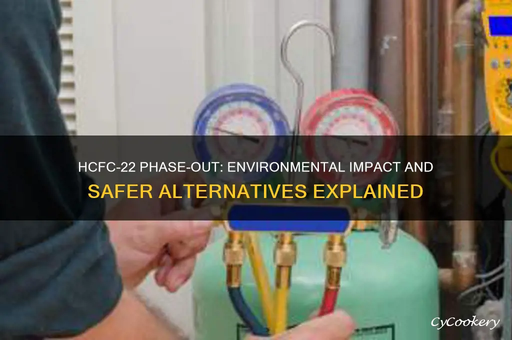 why is hcfc-22 refrigerant being eliminated