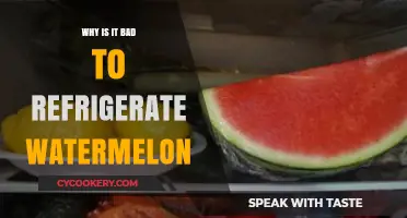 Refrigerating Watermelon: Why It Ruins Texture and Flavor Fast