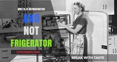Why 'Refrigerator' and Not 'Frigerator'? Unraveling the Etymology