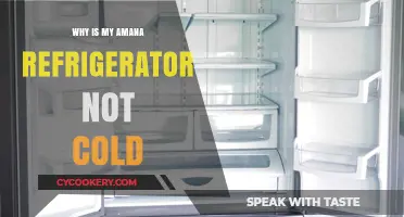 Troubleshooting Your Amana Fridge: Why It's Not Cooling Properly