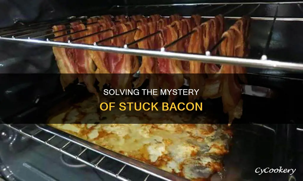 why is my bacon sticking to the pan