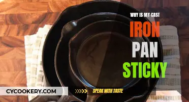 Cast Iron Pan Sticky: What Went Wrong?