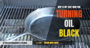 Cast Iron Pans: Why Does Oil Turn Black?