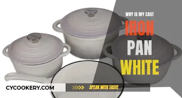 The Mystery of the White Cast Iron Pan: Unveiling the Cause