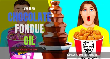 Chocolate Fondue Oil: What Went Wrong?