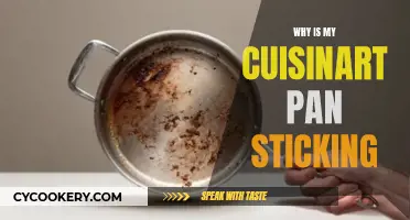 Cuisinart Pan Sticking: How to Fix It?