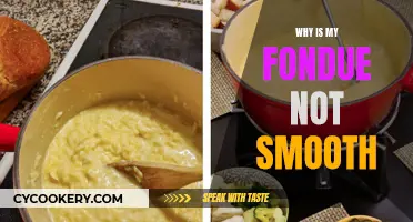 Troubleshooting Fondue: Achieving That Silky Smooth Texture