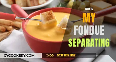 Fondue Separation: Troubleshooting Your Melty Mess