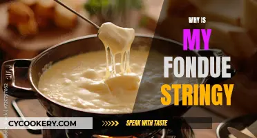 Fondue Faux Pas: Tackling the Stringy Conundrum