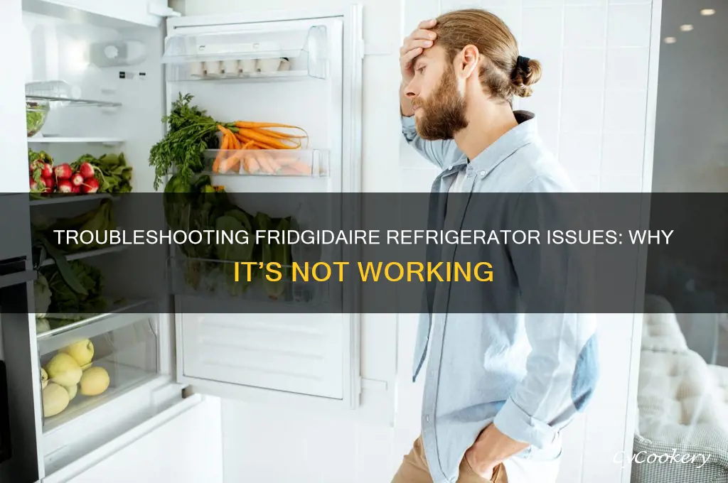 why is my fridgidaire refrigerator not working