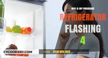 Frigidaire Refrigerator Flashing 4: Troubleshooting and Quick Fixes Explained