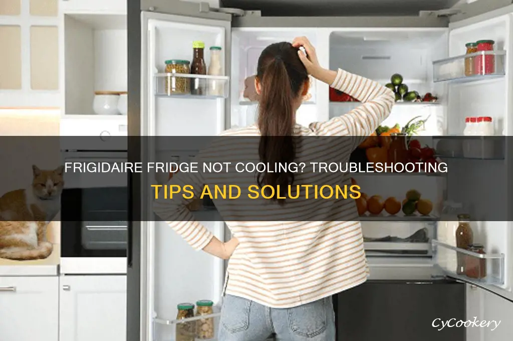why is my frigidaire refrigerator not cooling
