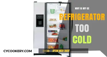 Troubleshooting Your GE Fridge: Why It's Colder Than Expected
