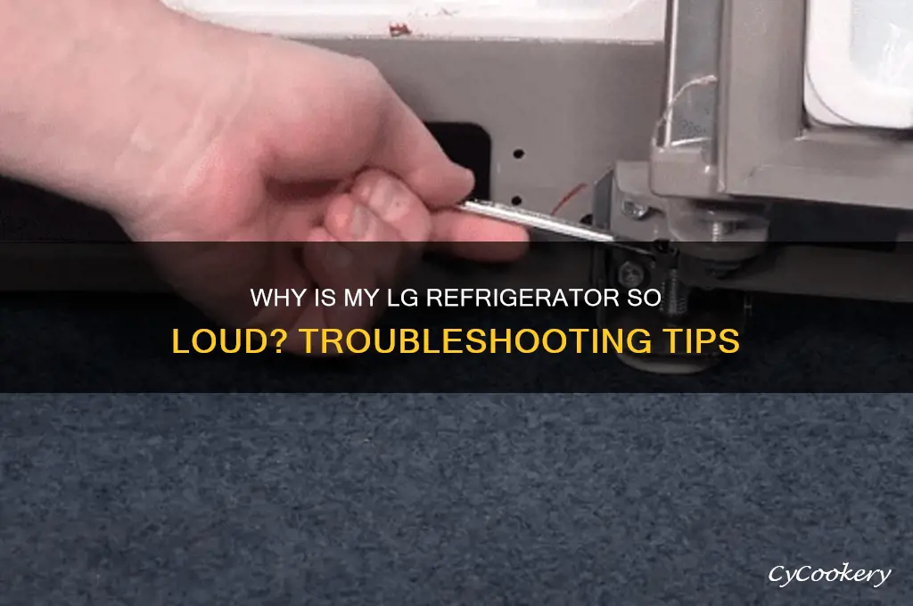 why is my lg refrigerator so loud