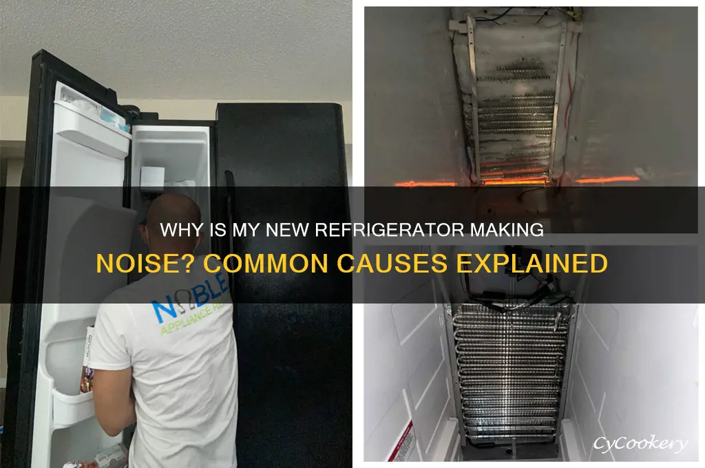 why is my new refrigerator making noise