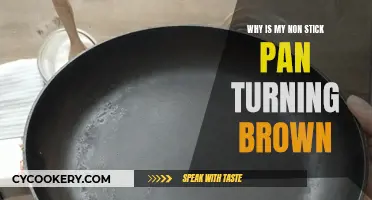 Non-Stick Pan Turning Brown: What's the Cause?