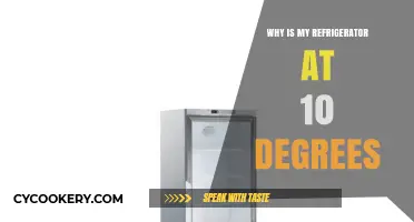 Why Is My Refrigerator at 10 Degrees? Troubleshooting Tips