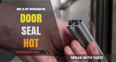 Why Your Fridge Door Seal Gets Hot: Causes and Fixes