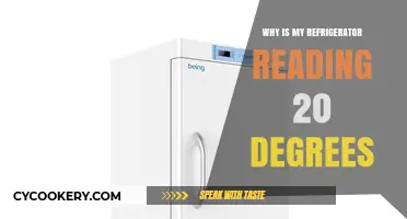 Why Is My Refrigerator Reading 20 Degrees? Troubleshooting Tips