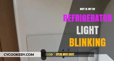 Why Your RV Refrigerator Light Blinks: Troubleshooting and Fixes