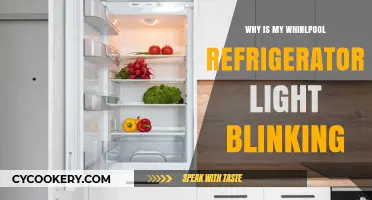Whirlpool Fridge Light Blinking? Common Causes and Quick Fixes