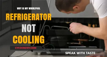 Why Your Whirlpool Fridge Isn't Cooling: Troubleshooting Tips & Fixes
