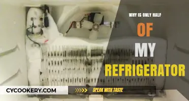 Why Only Half of My Refrigerator is Cooling: Troubleshooting Tips