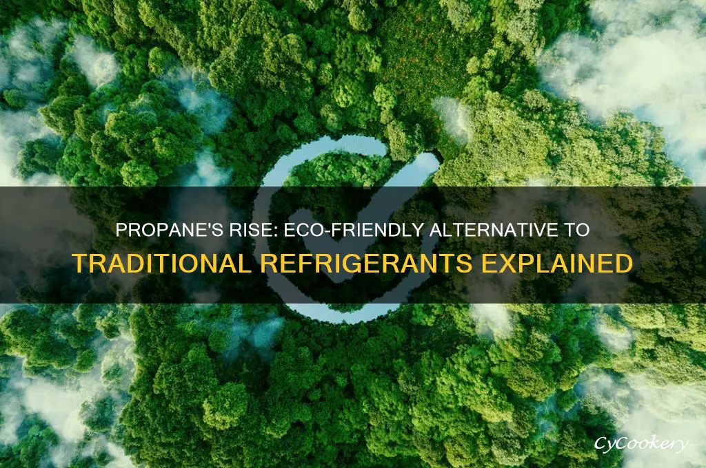why is propane being substituted for refrigerant