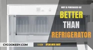 Why Purchased Ice Outperforms Your Refrigerator: A Chilling Comparison