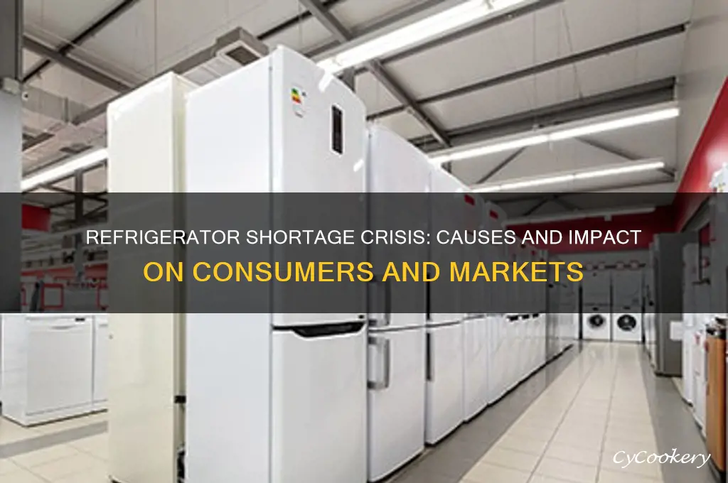 why is there a shortage of refrigerators