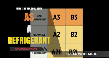 Why Alcohol Fails as a Refrigerant: Exploring Its Limitations