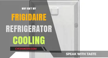 Troubleshooting Your Frigidaire: Why Isn't My Refrigerator Cooling Properly?
