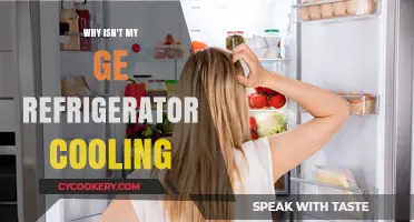 Why Your GE Refrigerator Isn't Cooling: Troubleshooting Tips and Fixes