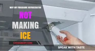 Troubleshooting Your Frigidaire: Why Isn't My Refrigerator Making Ice?