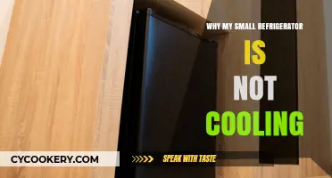 Why Your Small Fridge Isn't Cooling: Troubleshooting Tips and Fixes