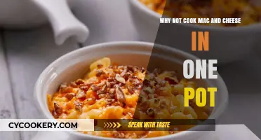 One-Pot Mac and Cheese: Why It’s Not Always the Best Choice