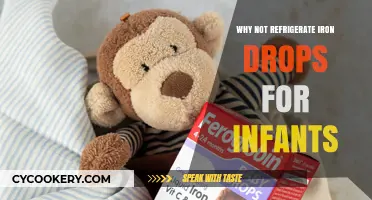 Avoid Refrigerating Iron Drops for Infants: Key Reasons Explained