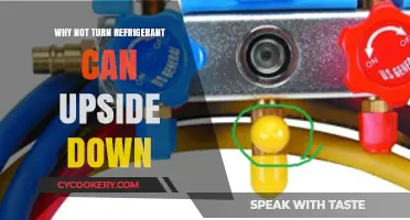 Avoid Disaster: Why Turning Refrigerant Cans Upside Down is Risky