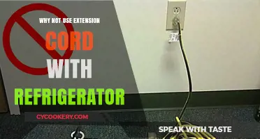 Avoid Risks: Why Extension Cords and Refrigerators Don't Mix