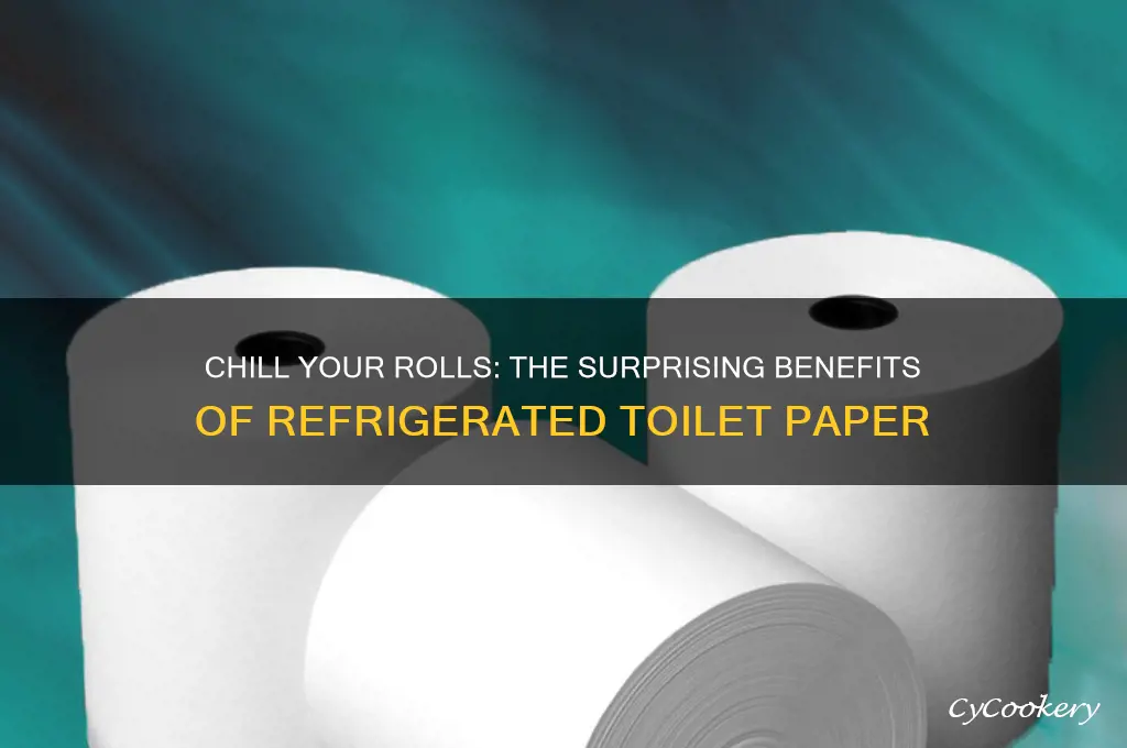 why put toilet paper in the refrigerator