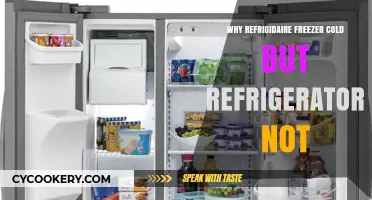 Refrigerator Warm, Freezer Cold: Troubleshooting Your Frigidaire Fridge