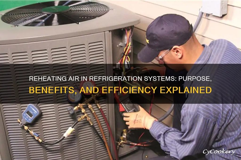 why reheat air in a refrigeration system
