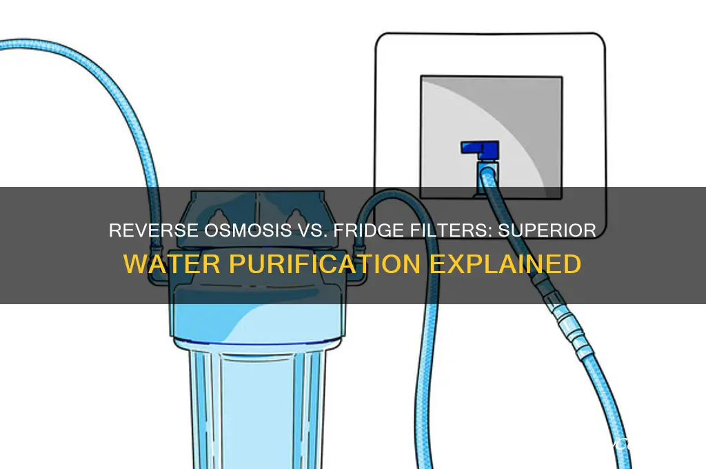 why reverse osmosis better than refrigerator filter
