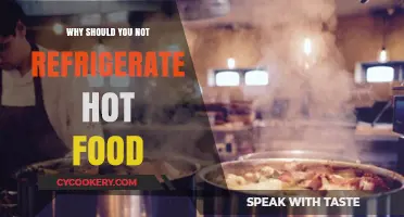 Avoid Chilling Hot Food: Risks and Proper Cooling Techniques Explained