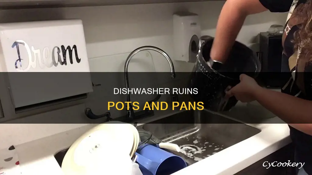 why shouldnt you dishwash pots and pans