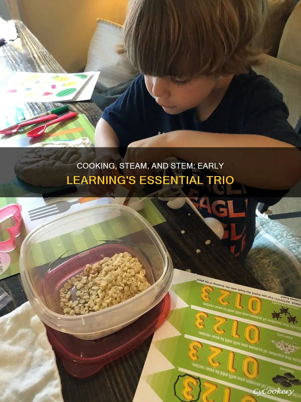 why stem steam and cooking are important in preschoolers