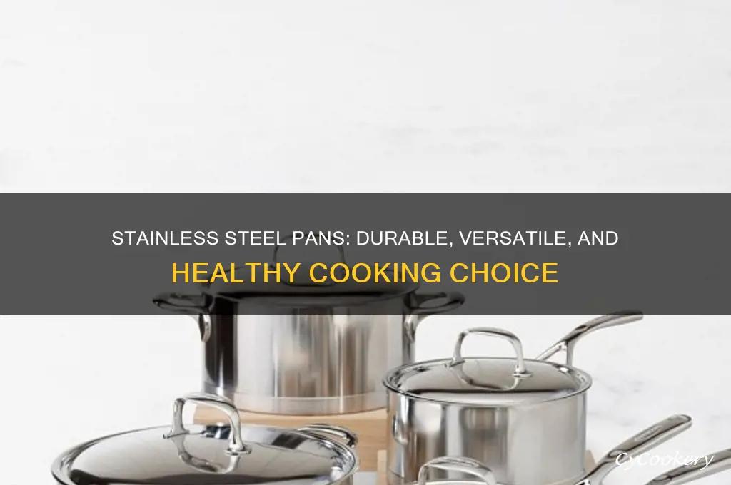why use stainless steel pans