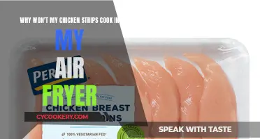 Troubleshooting Air Fryer: Chicken Strips Not Cooking