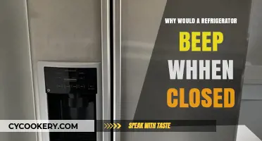 Why Your Refrigerator Beeps When Closed: Common Causes Explained